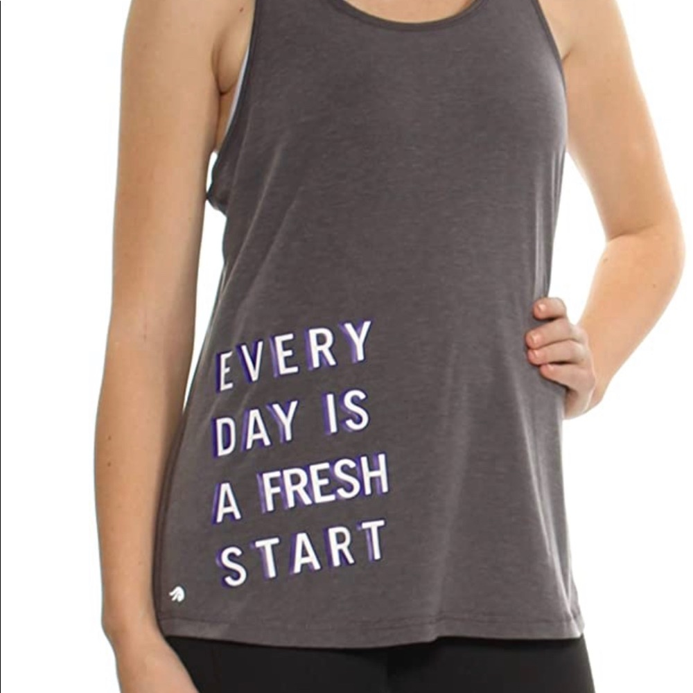 Ideology Women's Graphic Racerback Tank Top